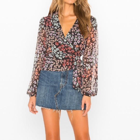 Lovers and Friends Mikayla Blouse in Hermosa Floral |Size XS - Picture 1 of 10